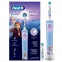 Escova de dentes rotativa infantil Oral-B Pro Kids azul-claro