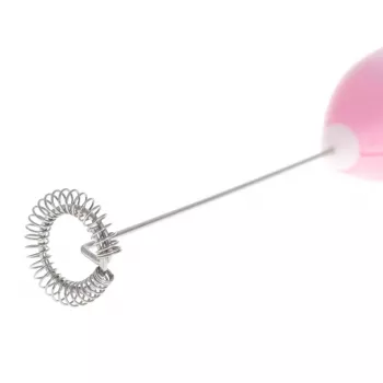 Espumador de leite Mesko MS 4493p – espumador de leite elétrico de mão, rosa