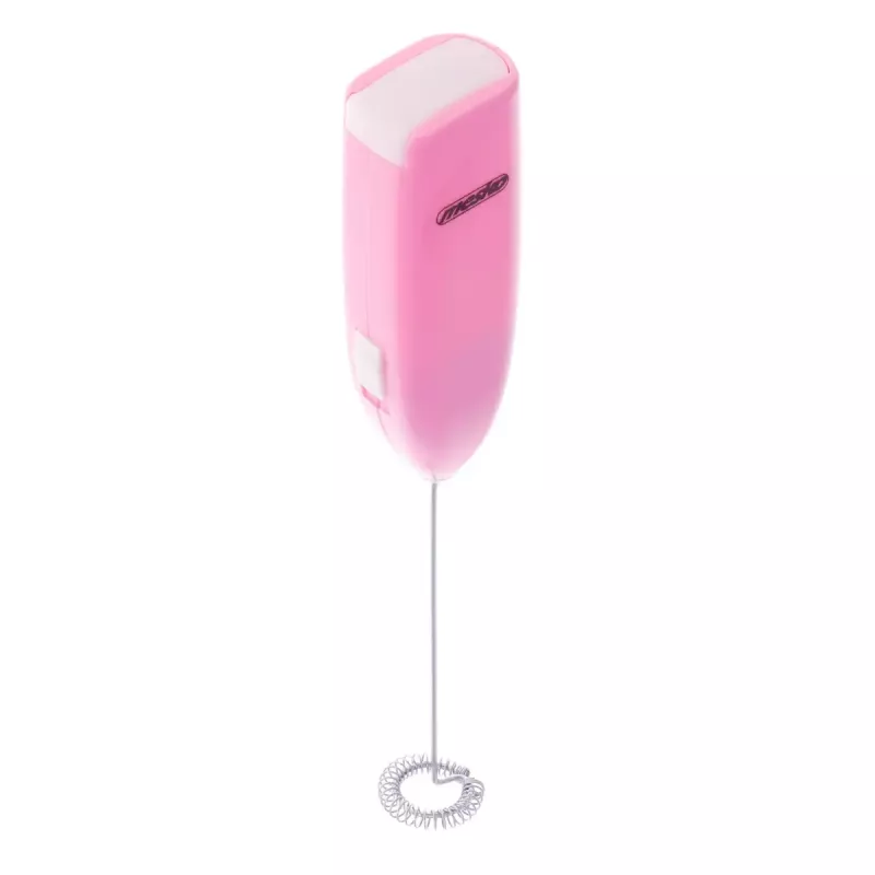 Espumador de leite Mesko MS 4493p – espumador de leite elétrico de mão, rosa