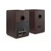 Altifalantes de estante Sharp 2 vias castanho com fios e sem fios 60 W