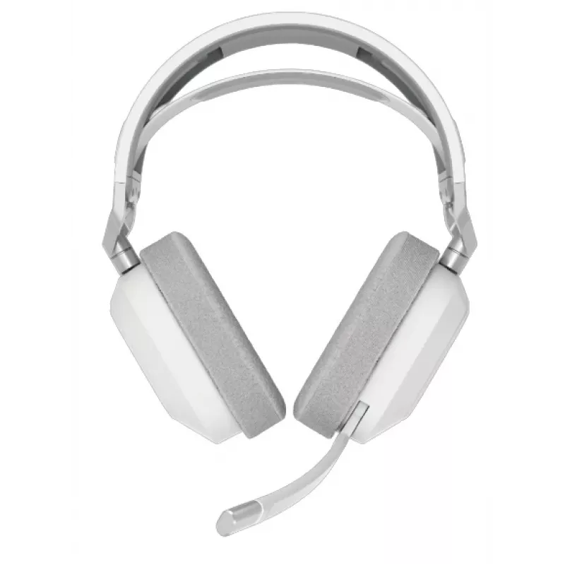 Headset gaming CORSAIR HS80 MAX – sem fios – branco