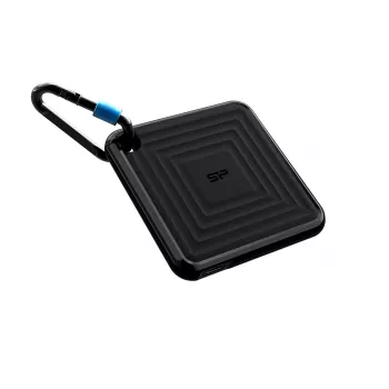 SSD portátil SILICON POWER - Pc60 - 2TB - USB 3.2 - preto