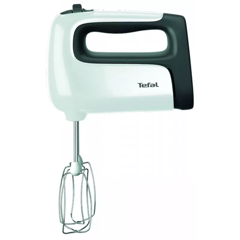 Batedeira de mão Tefal Prep'Mix HT4621 — 500 W, 5 velocidades, batedores metálicos, branco