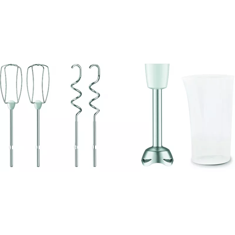 Batedeira de mão Tefal Prep'Mix HT4621 — 500 W, 5 velocidades, batedores metálicos, branco
