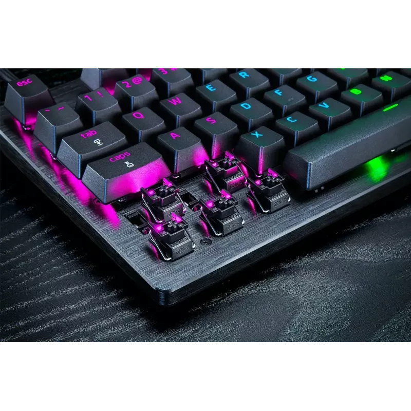 Teclado Razer Huntsman V3 Pro Tenkeyless switch ótico RGB preto