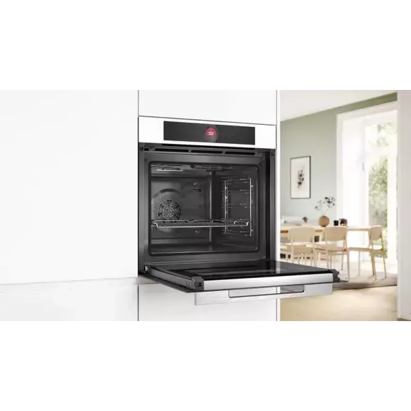 Forno de encastre Bosch HBG7721W1S, elétrico, pirólise