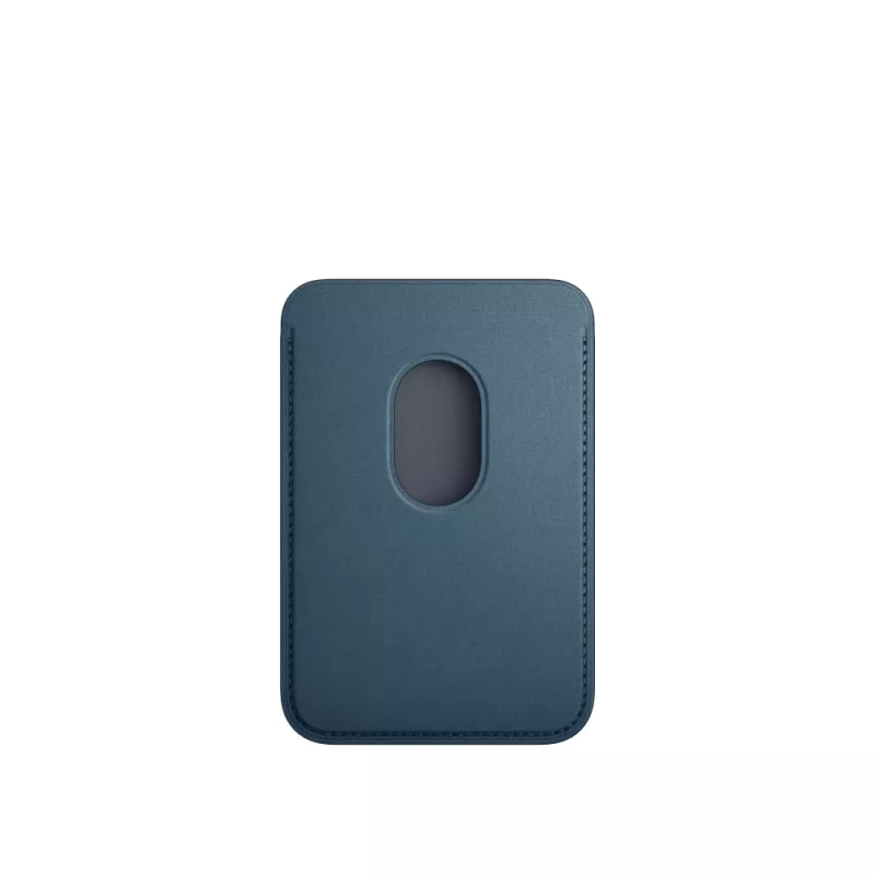 Apple FineWoven Wallet com MagSafe azul-pacífico