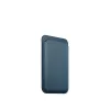 Apple FineWoven Wallet com MagSafe azul-pacífico