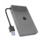 ICY BOX IB-AC603b-U3 Caixa para HDD/SSD Antracite, Preto 2,5