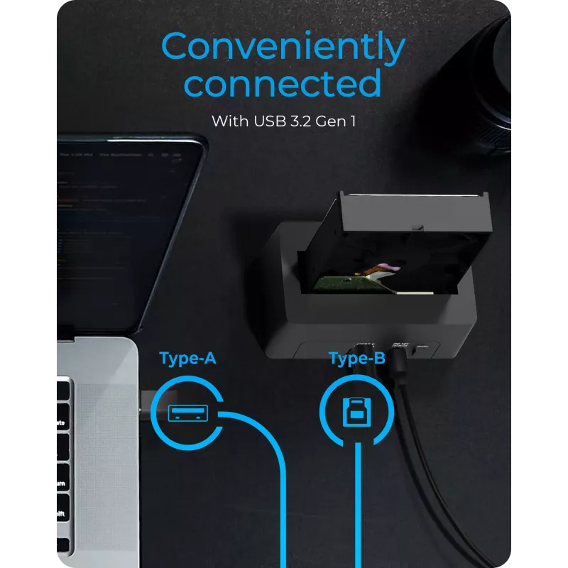 ICY BOX IB-1121-U3 USB 3.2 Gen 1 (3.1 Gen 1) Type-A Preto