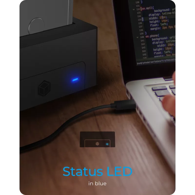 ICY BOX IB-1121-U3 USB 3.2 Gen 1 (3.1 Gen 1) Type-A Preto