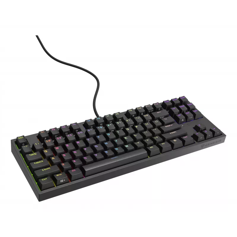 GENESIS Thor 404 TKL Teclado Gaming USB QWERTY Inglês US Preto