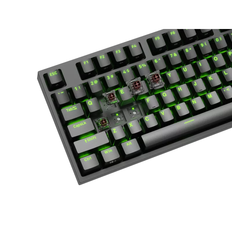 GENESIS Thor 404 TKL Teclado Gaming USB QWERTY Inglês US Preto