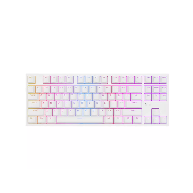 GENESIS Thor 404 TKL Teclado Gaming USB QWERTY US International Branco