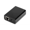 DIGITUS Splitter Gigabit PoE+, 10/100/1000 Mbit/s, 24 W Entrada: 802.3at PoE, Saída: 5V/2A, 9V/2A, 12V/2A, caixa de plástico, preto