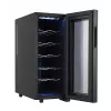 Frigorífico de vinho termoelétrico Adler AD 8083 — 12 garrafas, independente, preto, 33 L, 12–18 °C