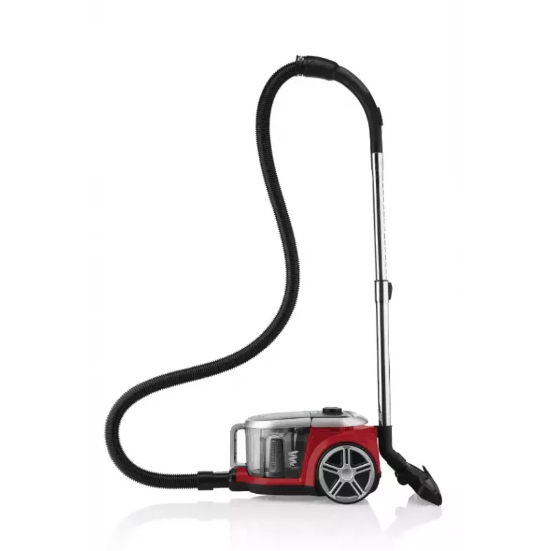 Aspirador de mão ETA ETA223390000 Fenix — sem fios 25,2 V, até 40 min. de autonomia, cinzento/vermelho