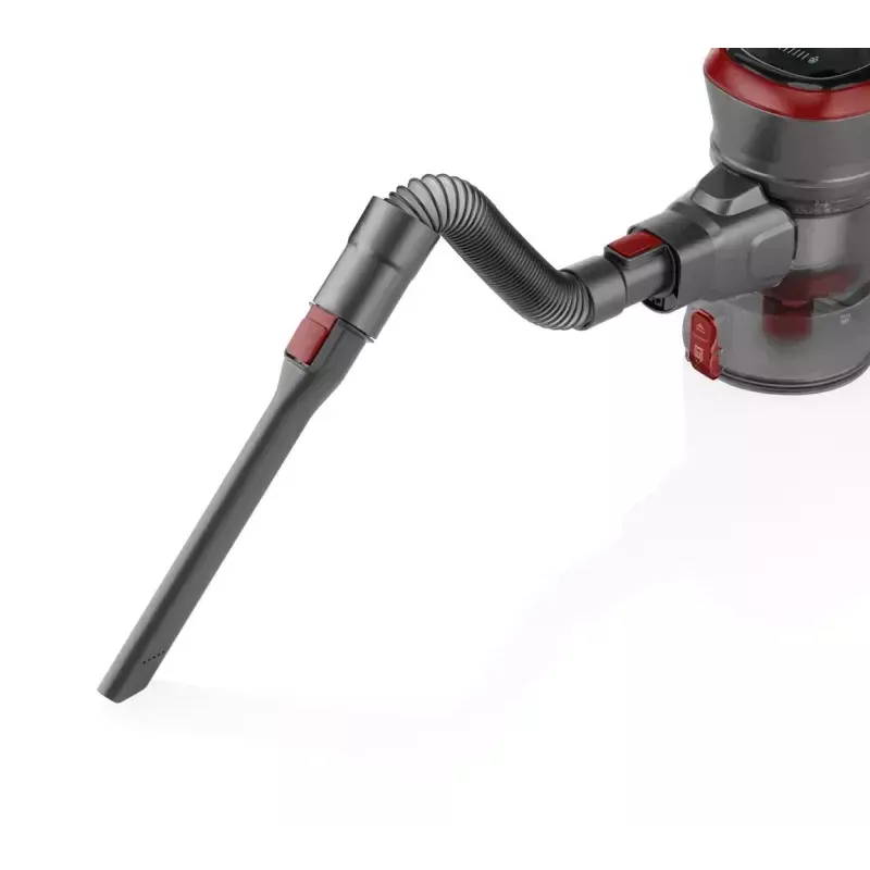 Aspirador de mão ETA ETA223390000 Fenix — sem fios 25,2 V, até 40 min. de autonomia, cinzento/vermelho