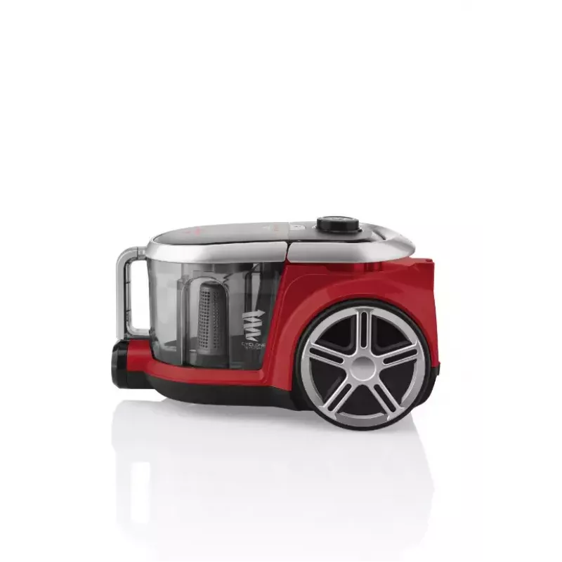 Aspirador de mão ETA ETA223390000 Fenix — sem fios 25,2 V, até 40 min. de autonomia, cinzento/vermelho