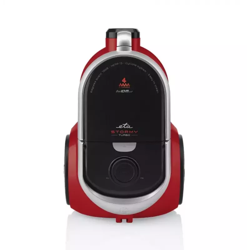 Aspirador de mão ETA ETA223390000 Fenix — sem fios 25,2 V, até 40 min. de autonomia, cinzento/vermelho