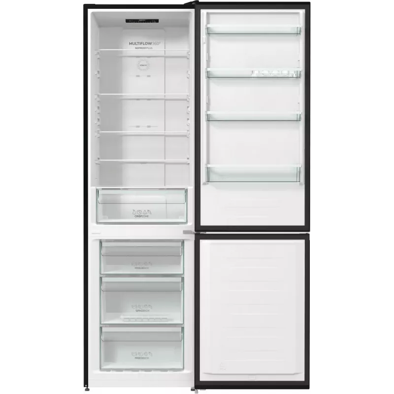 Gorenje NRK6202EBXL4 Frigorífico combinado independente 331 L Preto