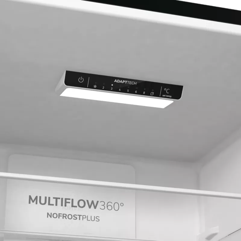 Gorenje NRK6202EBXL4 Frigorífico combinado independente 331 L Preto