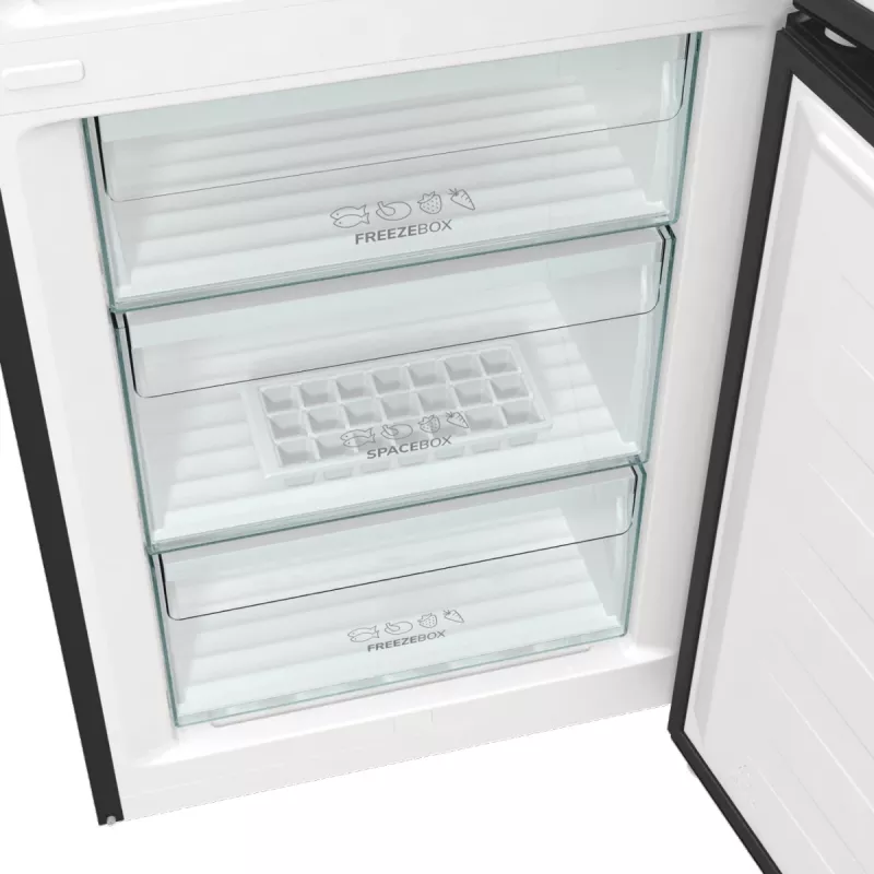 Gorenje NRK6202EBXL4 Frigorífico combinado independente 331 L Preto