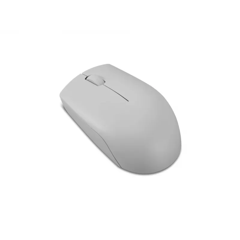 Rato sem fios Lenovo Compact Cinzento Ártico — Ambidestro, RF Wireless, 1000 DPI, 3 botões, alimentado por pilha