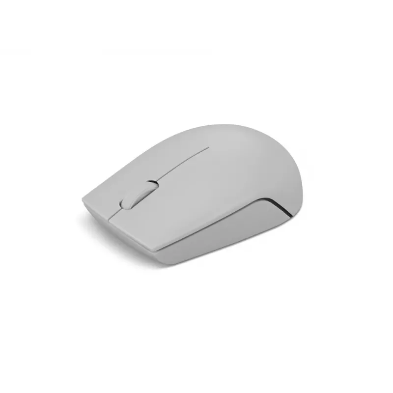 Rato sem fios Lenovo Compact Cinzento Ártico — Ambidestro, RF Wireless, 1000 DPI, 3 botões, alimentado por pilha