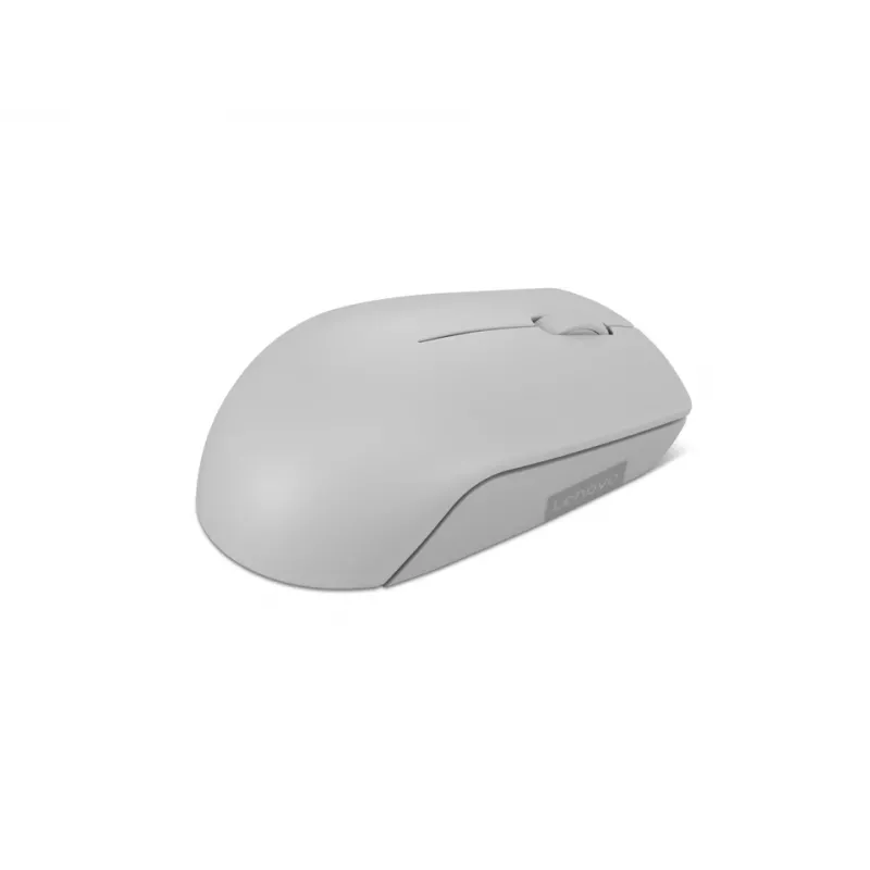 Rato sem fios Lenovo Compact Cinzento Ártico — Ambidestro, RF Wireless, 1000 DPI, 3 botões, alimentado por pilha