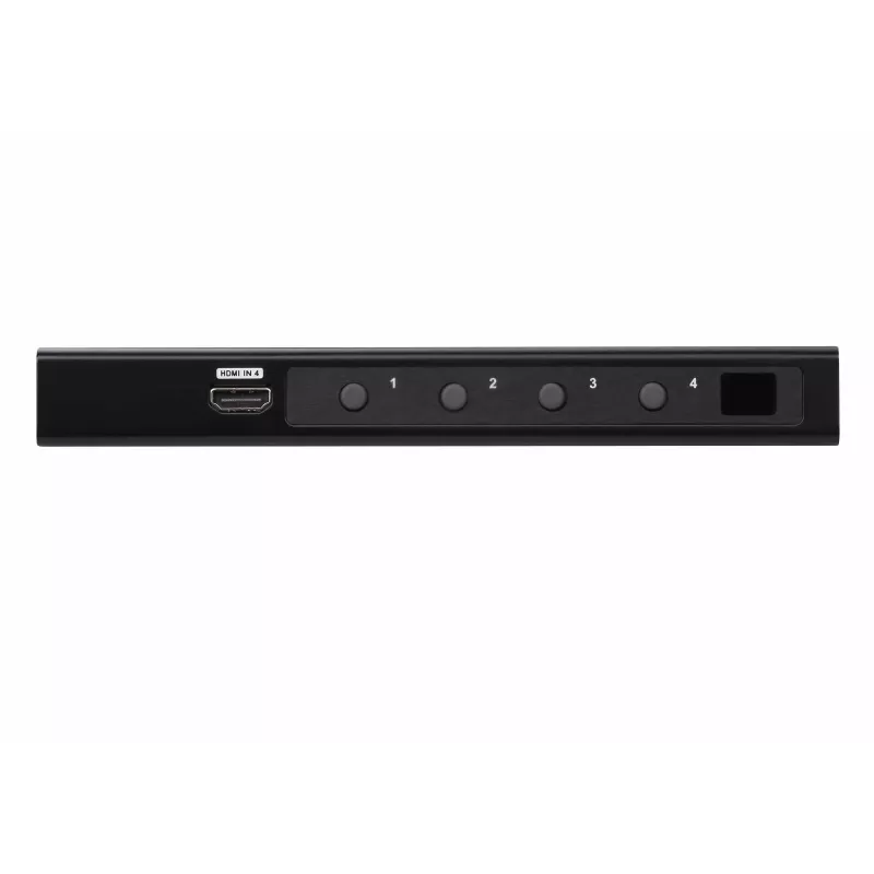 ATEN Switch HDMI 4 portas True 4K, HDMI, Metal, Preto, 60 Hz, 3 m, 18 Gbit/s