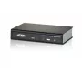 ATEN VS182A splitter de áudio/vídeo HDMI True 4K de 2 portas, 1x entrada HDMI, 2x saídas HDMI, 4K x 2K, HDCP 1.4, preto