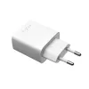 Carregador para dispositivos móveis FIXED FIXC17N-2U-WH AC Carregamento rápido Smartphone Tablet Branco
