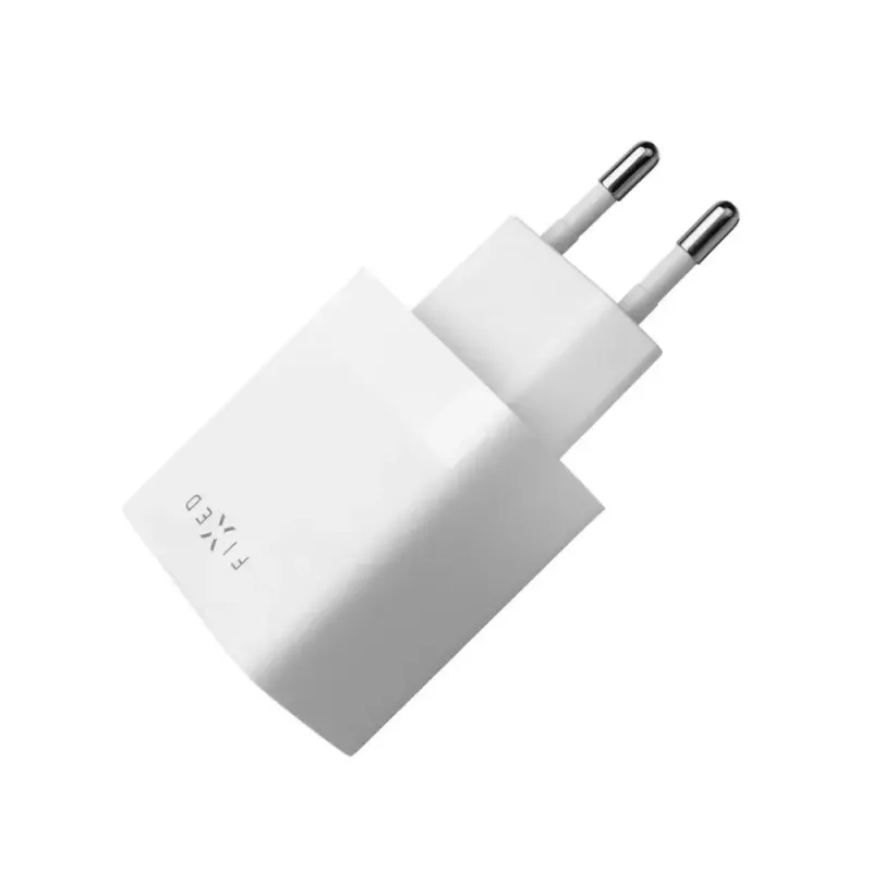 Carregador para dispositivos móveis FIXED FIXC17N-2U-WH AC Carregamento rápido Smartphone Tablet Branco