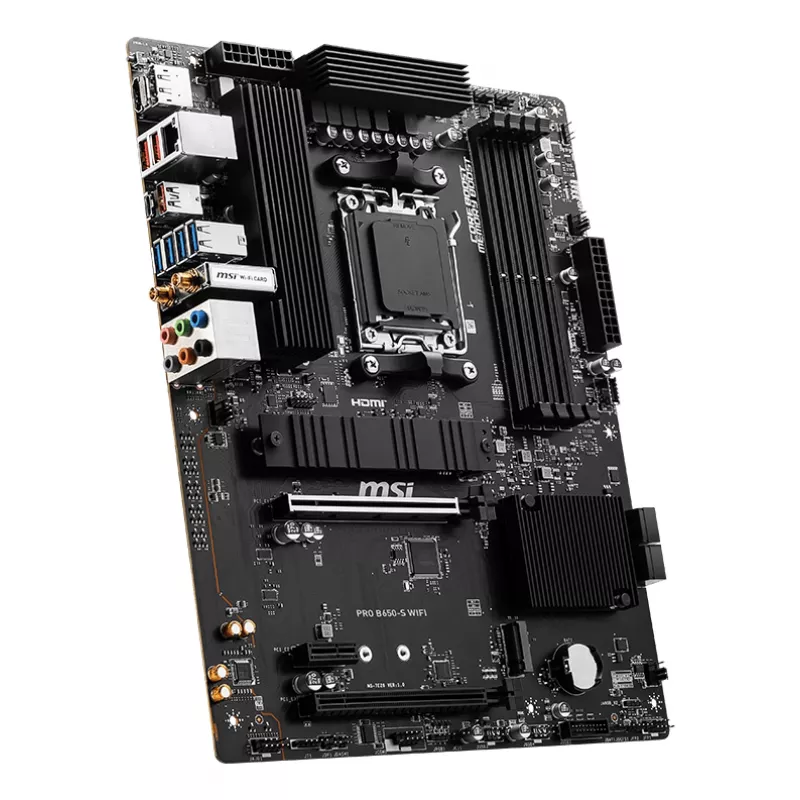 MSI PRO B650-S WIFI Motherboard AMD B650 Socket AM5 ATX