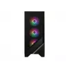 Caixa para PC MSI MAG FORGE 120A AIRFLOW Midi-Tower — Preto, Vidro temperado, Mesh, 3 ventoinhas frontais de 120 mm, 2 ventoinhas superiores de 120 mm, suporte ATX