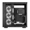 DeepCool CH780 caixa Full Tower para gaming, E-ATX, janela lateral de vidro temperado, sem fonte de alimentação, preta