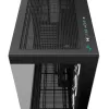 DeepCool CH780 caixa Full Tower para gaming, E-ATX, janela lateral de vidro temperado, sem fonte de alimentação, preta