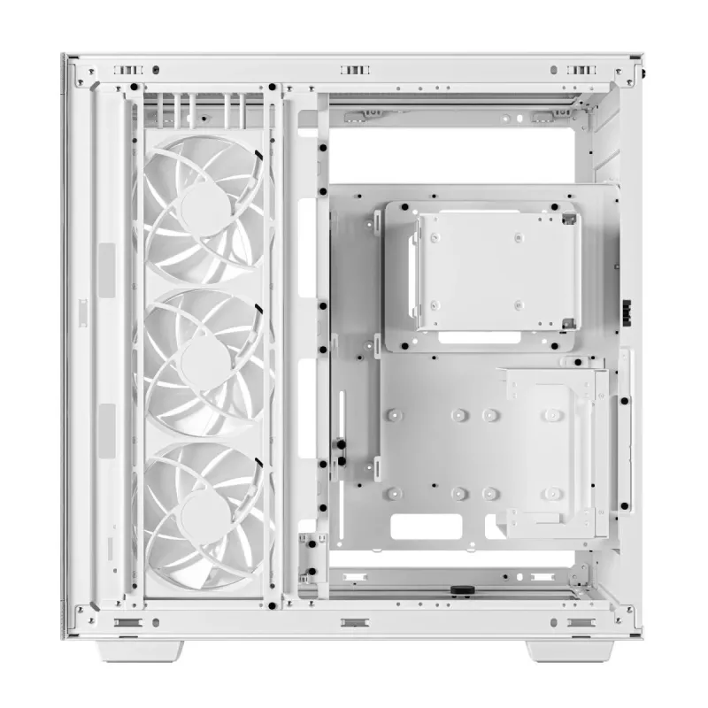 DeepCool CH780 WH caixa Full Tower para gaming, E-ATX, janela lateral de vidro temperado, sem fonte de alimentação, branca