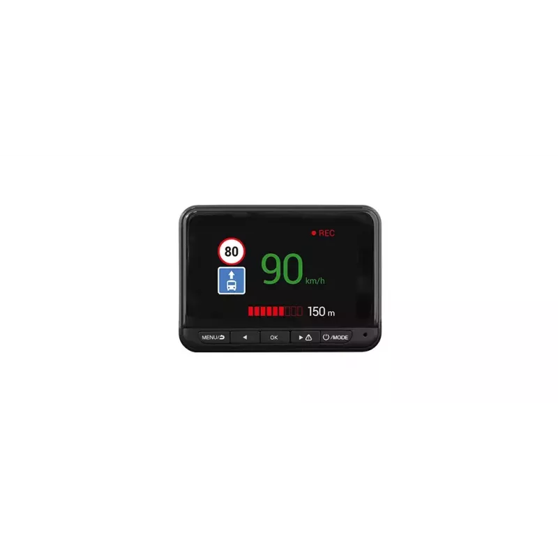 Dashcam Navitel R9 Dual Full HD Wi-Fi Bateria Preto