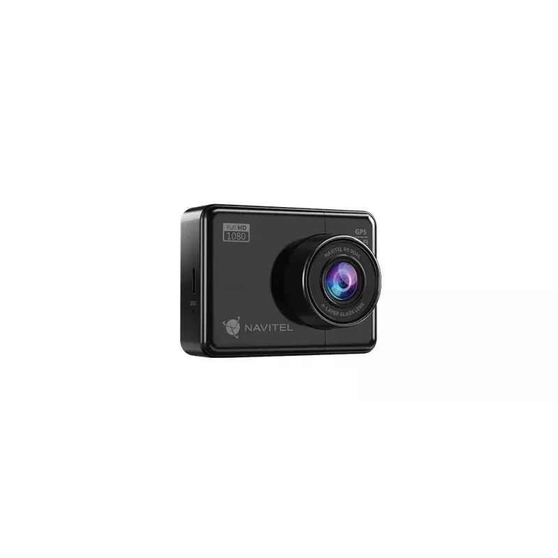 Dashcam Navitel R9 Dual Full HD Wi-Fi Bateria Preto