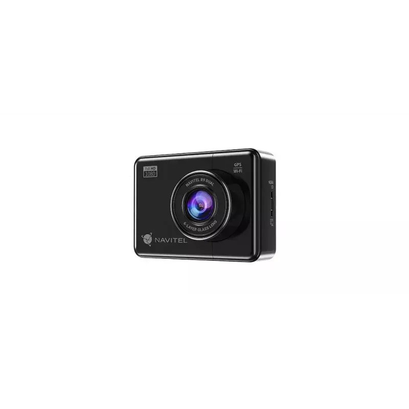 Dashcam Navitel R9 Dual Full HD Wi-Fi Bateria Preto