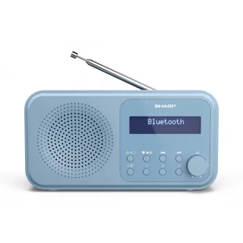 Sharp DR-P420(BL) Tokyo Rádio digital portátil, Portátil, Digital, DAB, DAB+, FM, Procura automática, Sintonização automática, 2 W, AAC