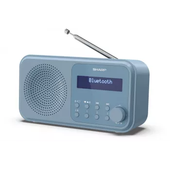 Sharp DR-P420(BL) Tokyo Rádio digital portátil, Portátil, Digital, DAB, DAB+, FM, Procura automática, Sintonização automática, 2 W, AAC