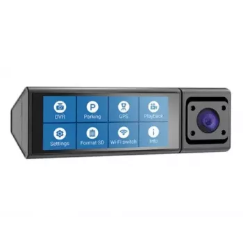 Dashcam Navitel RC3 PRO Câmara para automóvel — Full HD 1920x1080, ângulo de 106°, câmara dupla, ecrã IPS 3,16