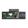Navitel RC3 PRO dashcam de três canais, Full HD, GPS, Wi-Fi, ecrã IPS de 3,16″ 820x320, SD até 128 GB, mapas incluídos