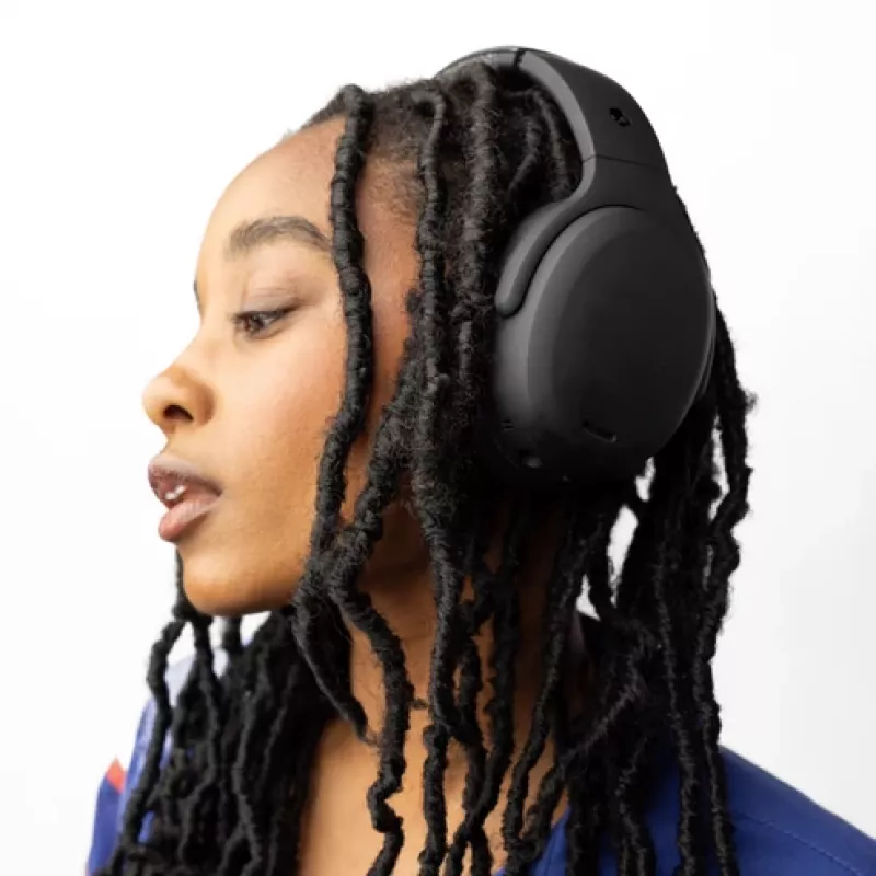 Auscultadores SKULLCANDY - Crusher Anc 2 - Estéreo - Sem fios - preto