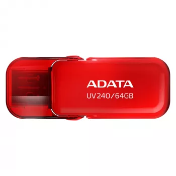 Pen USB ADATA UV240 64 GB USB Type-A 2.0 vermelho