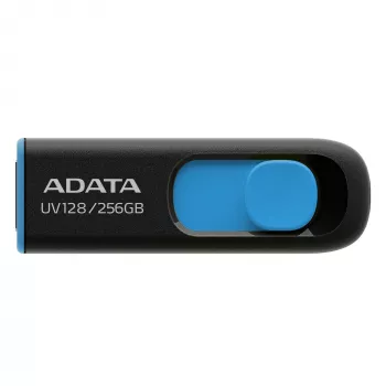 Pen USB ADATA UV128 256 GB USB Type-A 3.2 Gen 1 (3.1 Gen 1) preto, azul