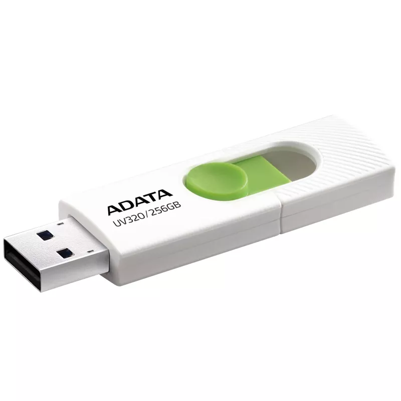 Pen USB ADATA UV320 256 GB USB Type-A 3.2 Gen 1 (3.1 Gen 1) verde, branco